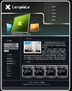 數(shù)碼產(chǎn)品生產(chǎn)企業(yè)網(wǎng)站