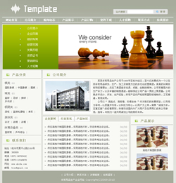 體育用品生產(chǎn)企業(yè)網(wǎng)站